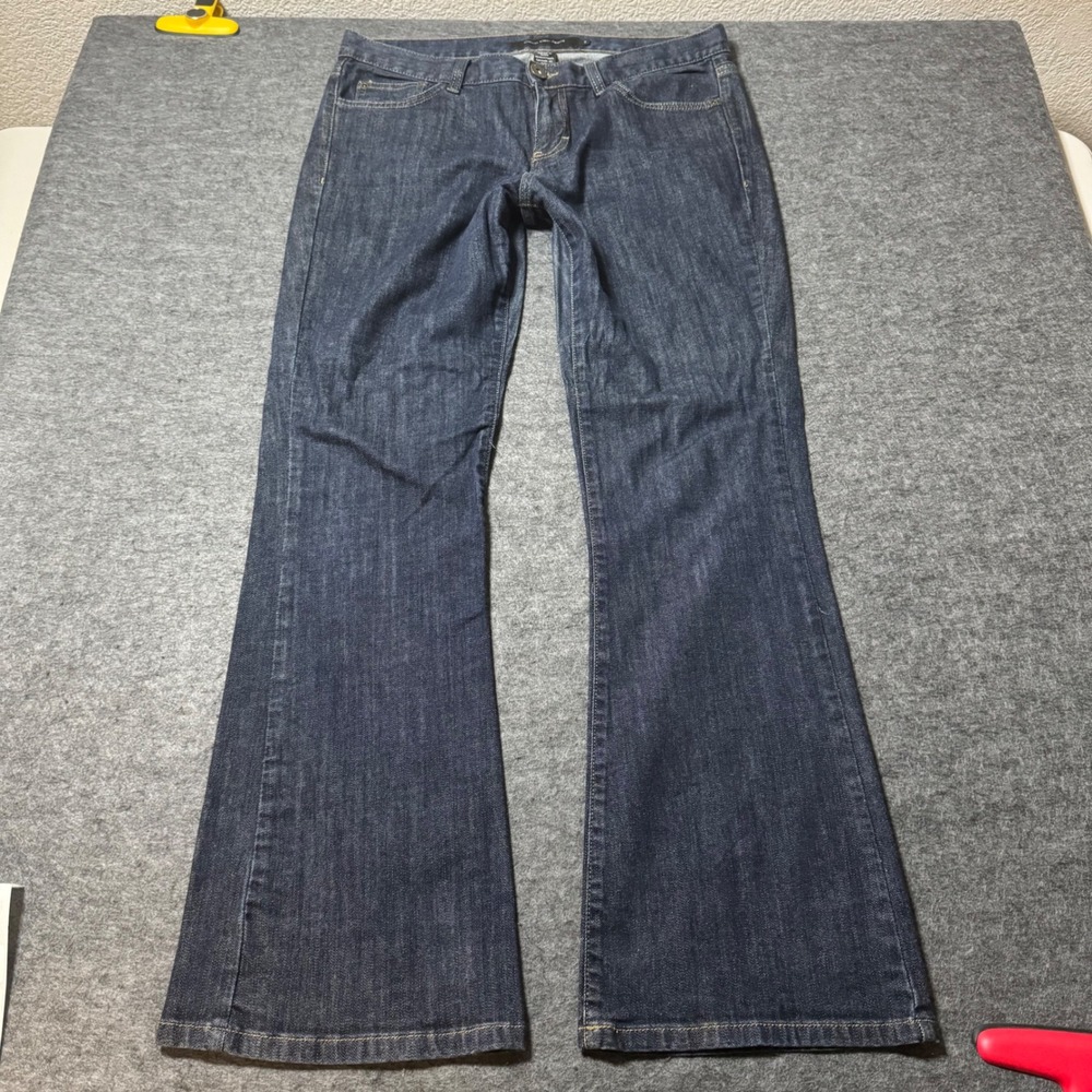 Vintage Calvin Klein Jeans Low Rise Flare Fit Dark Wash Denim Size 8
